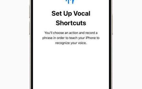 苹果手机-苹果 iOS 18 可设专属“语音指令”为 Siri 添加自定义话语，快速执行命令 第17张