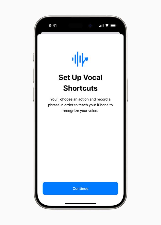 苹果 iOS 18 可设专属“语音指令”为 Siri 添加自定义话语，快速执行命令