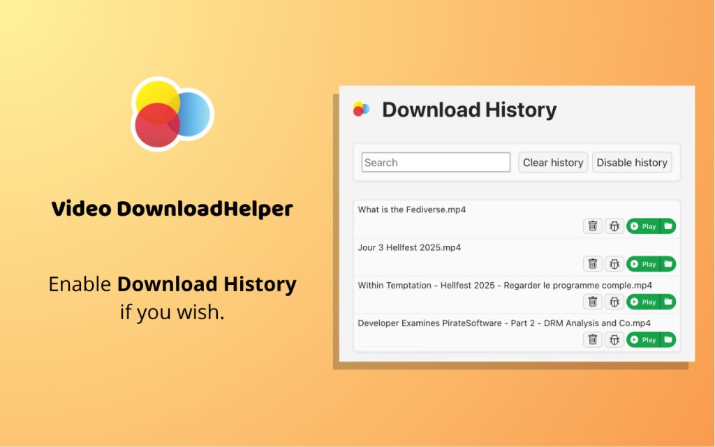 Video DownloadHelper（浏览器视频下载器拓展插件）