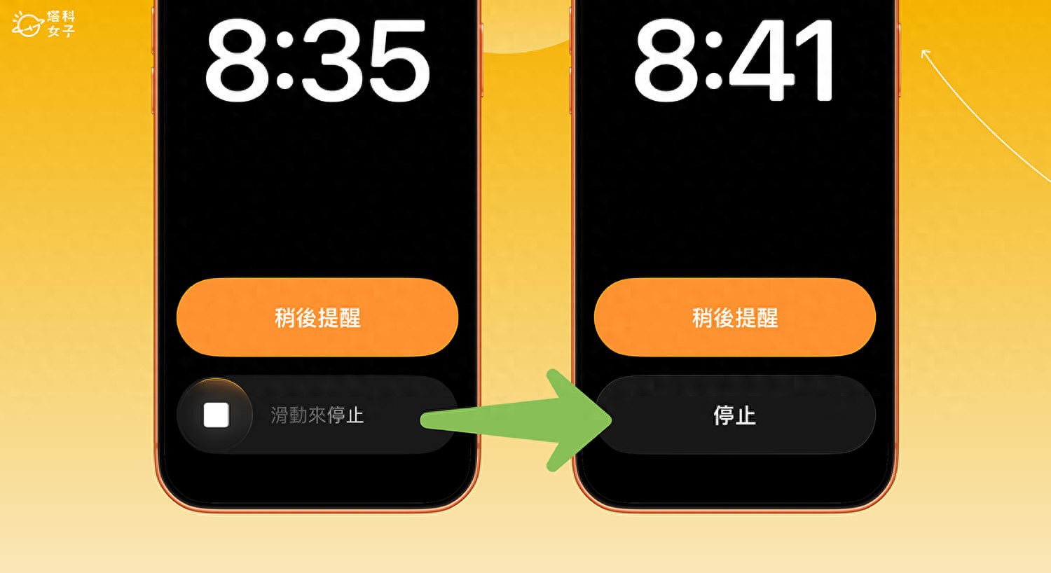iPhone 闹钟滑动停止不好用？教你改回旧版「点一下」即可关闭 第1张
